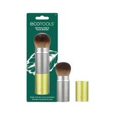 Ecotools Retractable Face Makeup Brush, Kabuki Brush for Foundation, Blush, Bron