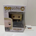 Funko POP! Movies Harry Potter - Lucius Malfoy #36 * Vaulted * New * Retired