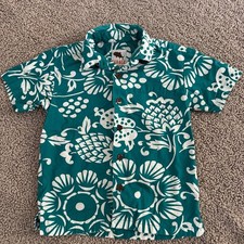 Kahala Kid  s Dukes Pareo Hawaiian Aloha Shirt - Size XS