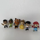 Disney Funko Romance Series Figurines Lot Of 6 - 3 Couple Sets