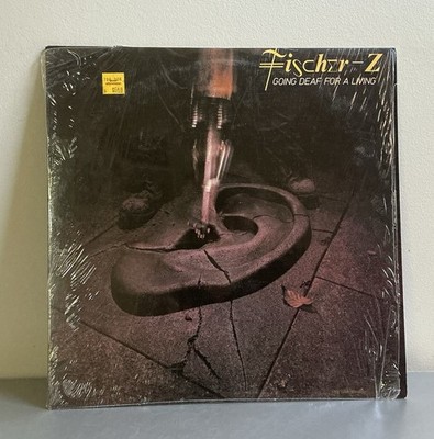 Fischer-Z Going Deaf For A Living LP LT-1048 1980 Liberty RARE VINYL Shrink VG++