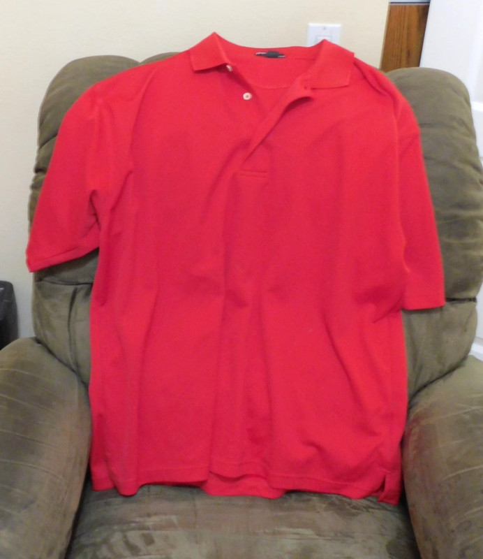 Sport-Tek  Mens Short Sleeve  Polo T-Shirt - red - xl
