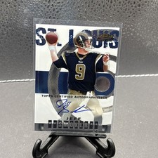 2004 Topps Finest Jeff Smoker Rookie On Card Auto Autograph #890/999. rookie card picture