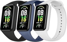 LIANCGJUE 3 Pack Soft TPU Compatible with Amazfit Band 7 Replacem