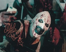 Terrifier: Hand Signed David Howard Thornton 10x8 Photo, Photo & Video Proof [1]