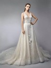 ENZOANI Nurit Wedding Gown With Detachable Overskirt