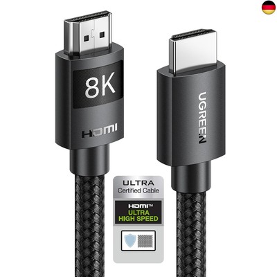 UGREEN HDMI 2.1 Kabel 10K 8K 60Hz 4K 120Hz 144Hz HDMI 8K Kabel 48Gbit/s High