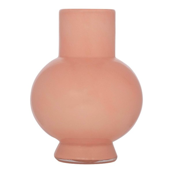 INNA-Glas Dekovase Fierka, Zartrosa, 39Cm, Ø31Cm-image