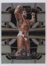 2024 Panini Select WWE Concourse Silver Prizm The British Bulldog #69 0y59
