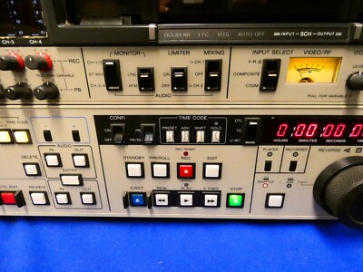 Sony BVW-75 Betacam SP Player New upper drum & Pinch Roller PICKUP
