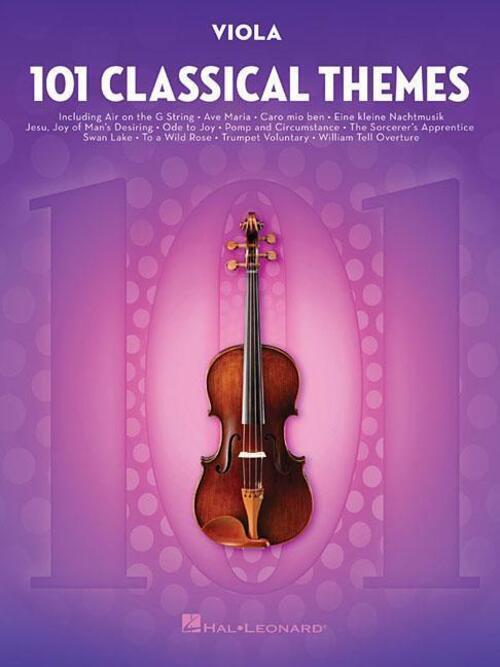 Thumbnail - 101 Classical Themes For Viola | Hal Leonard Corp | Taschenbuch | Buch