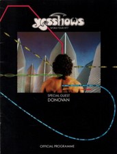 YES 1977 GOING FOR THE ONE U.S. TOUR VINTAGE CONCERT PROGRAM BOOK / NM 2 MNT