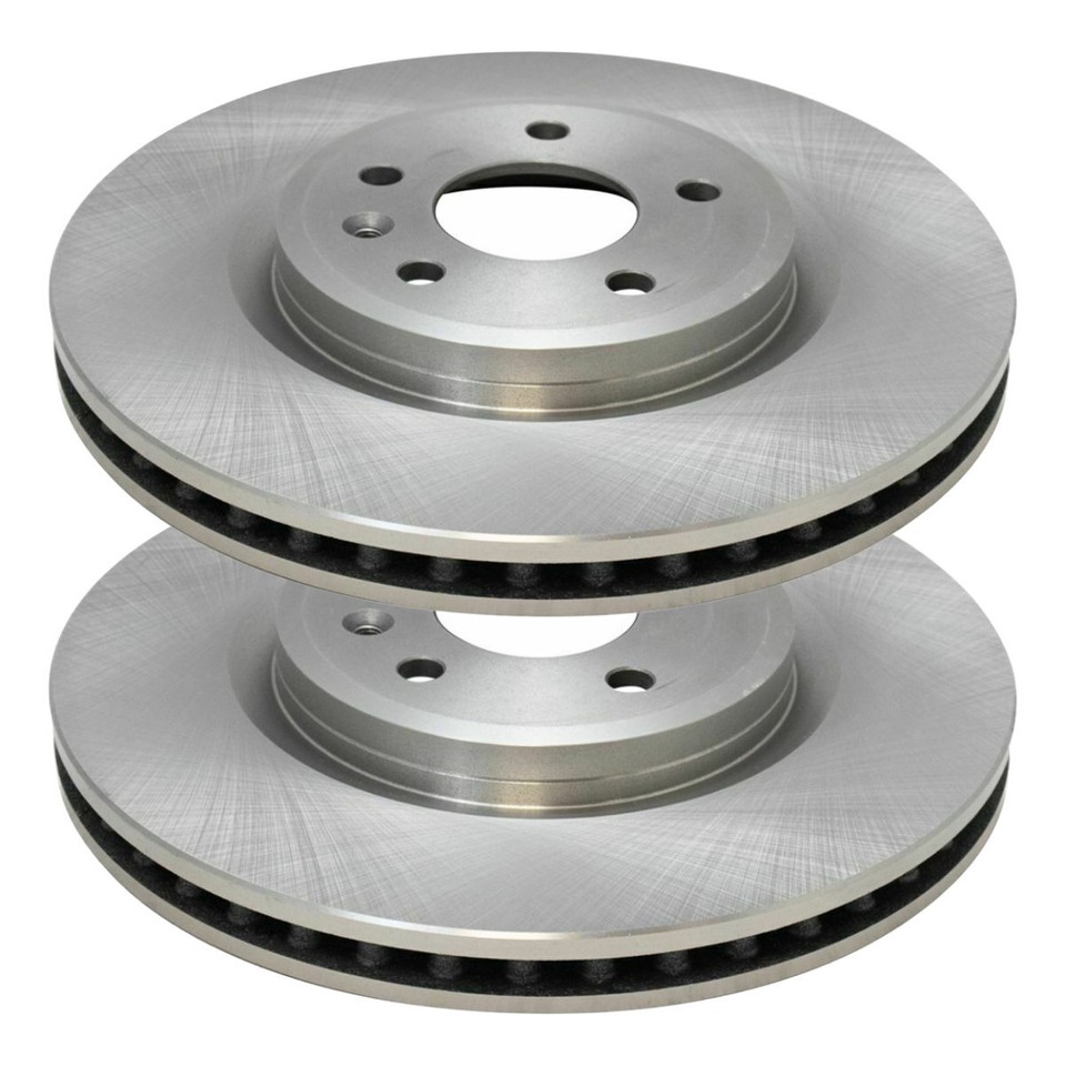 Kit Completo De Frenos (10 Piezas): Discos Y Pastillas Cerámicos Delanteros Y Traseros Para Ford Explorer, Flex, Taurus