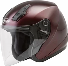 GMAX OF-17 Helmet Red Wine Metallic