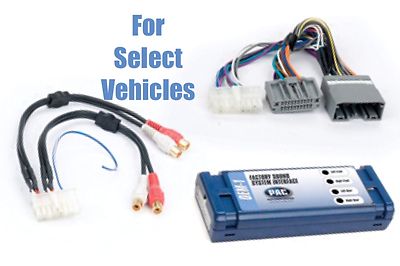Chrysler Dodge Jeep Add An Amp Amplifier Adapter Interface to Factory OEM System