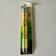 Vintage Empire Berol HUSKY Pencils 2 Pack Made in USA 1977 Soft Black Lead
