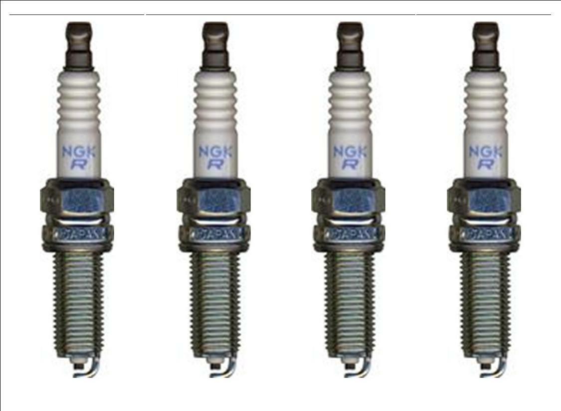 4 Plugs of NGK Standard Series Spark Plugs LKR7E/1643