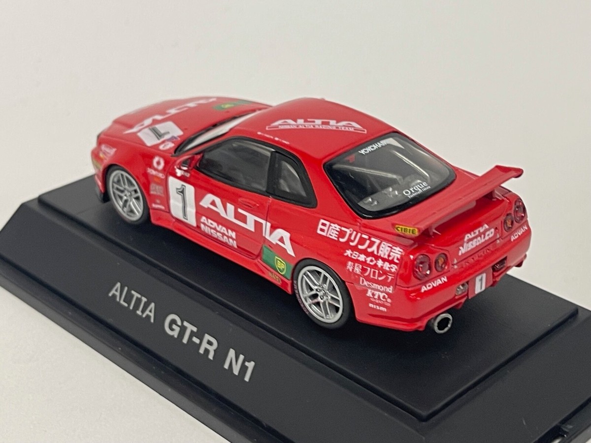 1/43 Ebbro Altia Nissan GT-R R34 N1 JGTC 1999 car #1 #67