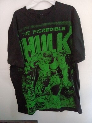 THE INCREDIBLE HULK ORIGINAL XXL mens Brand New t shirt licensed ...