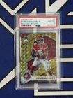 PATRICK MAHOMES II 2021 PANINI NFL MOSAIC YELLOW REACTIVE #1 PSA 10