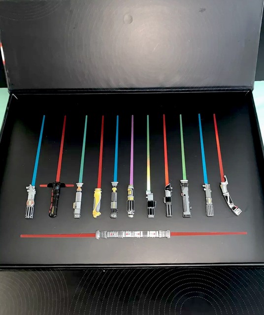 disney lightsaber plastic bag
