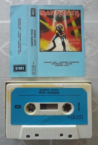 IRON MAIDEN • Maiden Japan • Cassette • Brasil