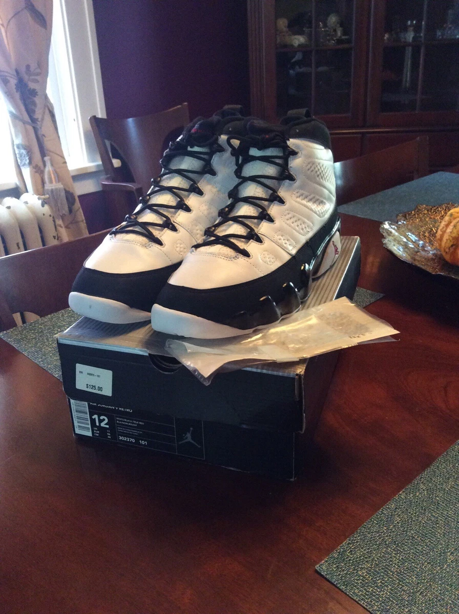 Las mejores ofertas en Jordan 9 Retro 2002 White Black Red | eBay