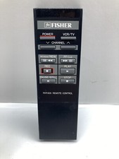 Fisher RVR-905 RVR 905 TV VCR VHS Remote Control OEM Black
