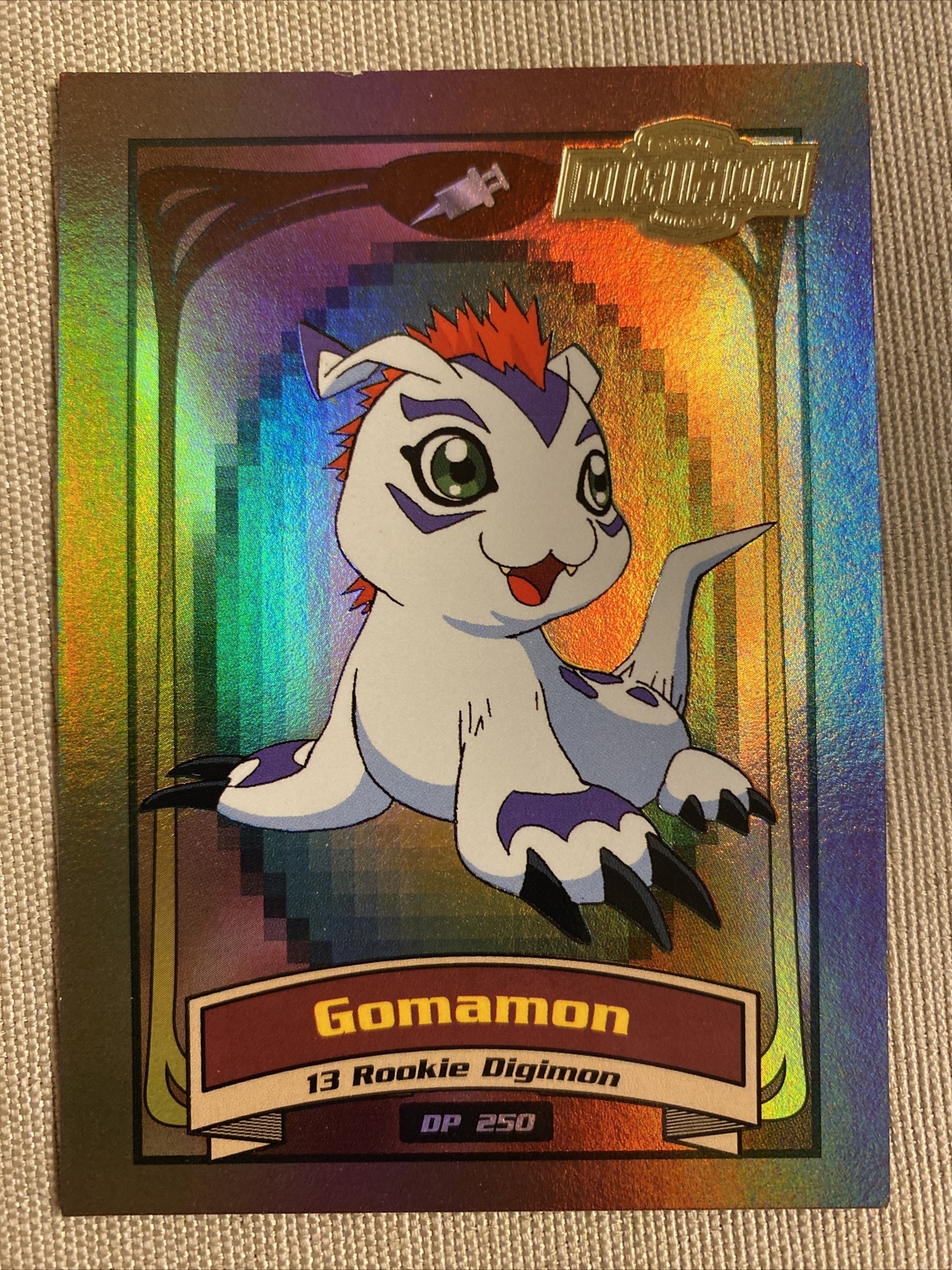 13 Gomamon 16 of 34 Rookie Digimons 2000 Digimon CCG Card NM