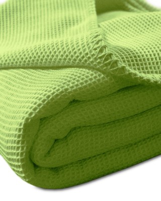 Waffelpique-Decke 150x210cm , Decke | eBay