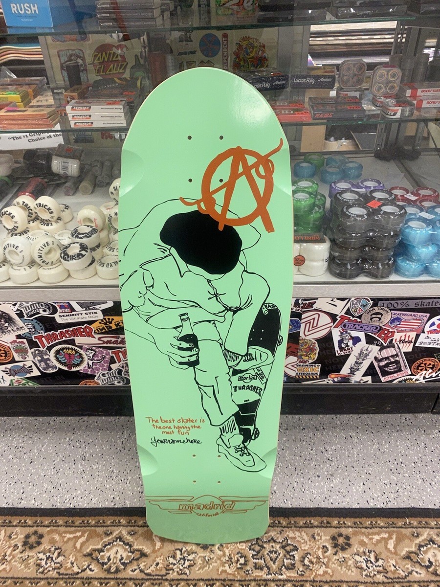 Madrid x Tim Kerr mint OS SHAPED LTD Skateboard Deck | eBay