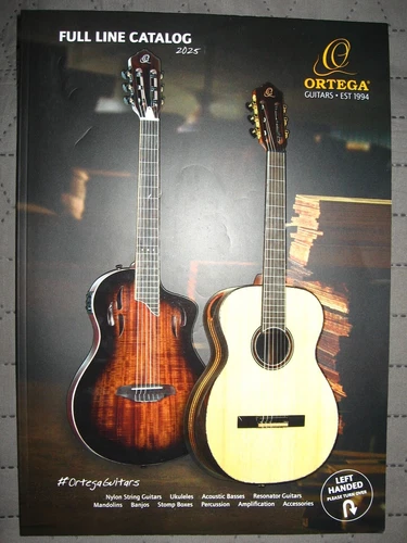 Ortega 2025 Full Line Guitar Catalog