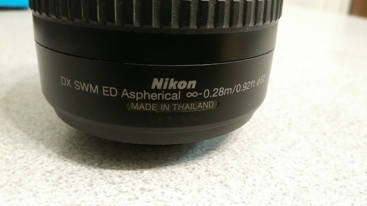 Nikon DX AF-S Nikkor 18-55mm 1:3.5-5.6G ED DX SWM ED Aspherical | eBay