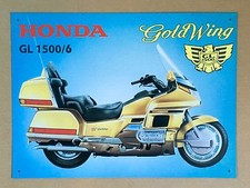 Honda Gold Wing GL 1500 - Tin Metal Wall Sign
