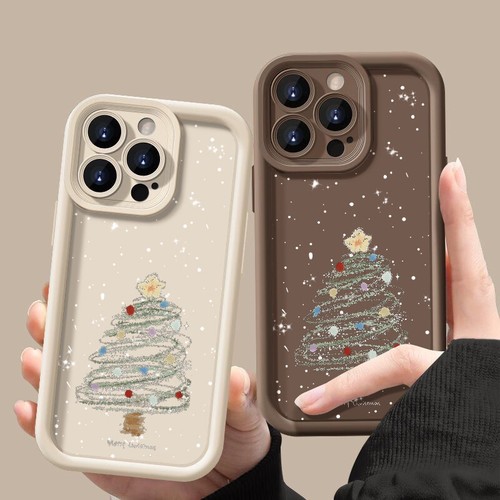 Christmas Shockproof Case For iPhone 16 17 Pro Max Air 15 14 13 12 11 Soft Cover - Picture 5 of 21