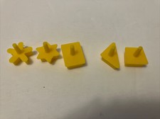 Game of PERFECTION Replacement Pieces Milton Bradley Lot Of 5