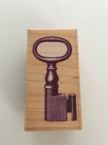 Rubber Stampede Rubber Stamp Nostalgic Key Old Fashioned Card Making Paper Craft - Picture 2 of 5