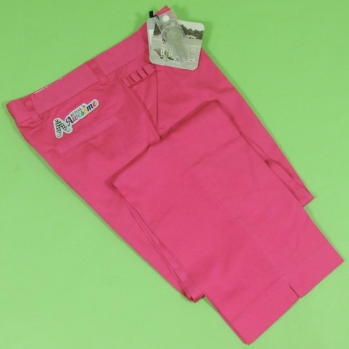 Awesome Golf Trousers Pink Ticket Size 