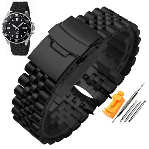 Stainless Steel Watchband For Casio MDV106-1A MDV-107 MTP-VD01 MDV-106D Strap - Picture 10 of 12