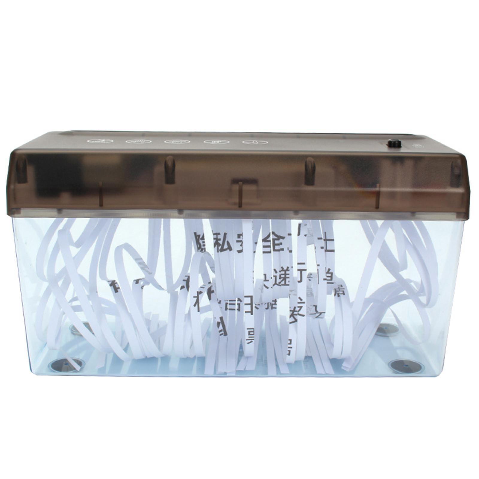 Mini Portable Paper Shredder Shredder Documents A4 Paper Cutting Tool for Office-image