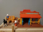 Vintage Fisher Price Western Town made in USA 1982 #934