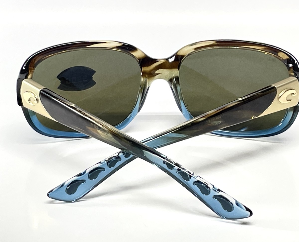 Costa Del Mar Gannet Polarized Blue Mirror 580g Sunglasses 
