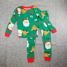 Carter's Kid 2-Piece Christmas 100 Snug Fit Santa Cotton Pajamas size 6 NWT