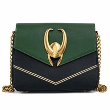 Loungefly Marvel Loki Crossbody Bag Disney Exclusive 