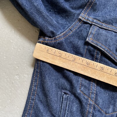 Vintage Levis 70706-0216 Dark Blue Trucker Type 3 III Jacket Made