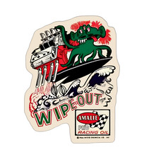 Amalie Racing Oil Vintage Sticker Decal Amalie Racing Oil Vintage Sticker Decal