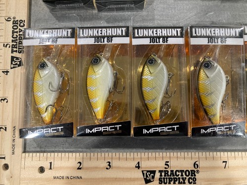 Lot of 22 Lunkerhunt Jolt Crankbaits - Mixed Sizes - Mixed Colors - New & Sealed - Picture 6 of 7