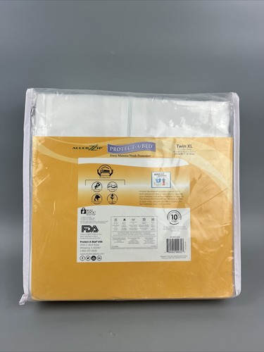 Biancheria da letto AllerZip liscia impermeabile a prova di insetti con cerniera NUOVA doppia XL - Foto 2 di 4