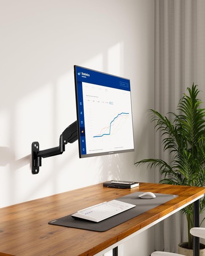 Versatile Full Motion VESA Wall Monitor Mount for 13-32 Inch Screens, Easy Setup - Afbeelding 4 van 11