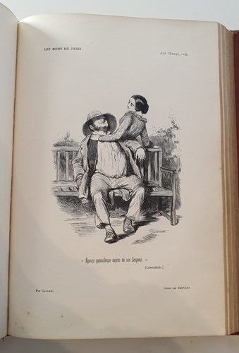 VERSCHIEDENE AUTOREN - Der Teufel in PARIS - Band 1 - Paris und die Pariser - 1845 - Bild 8 von 19